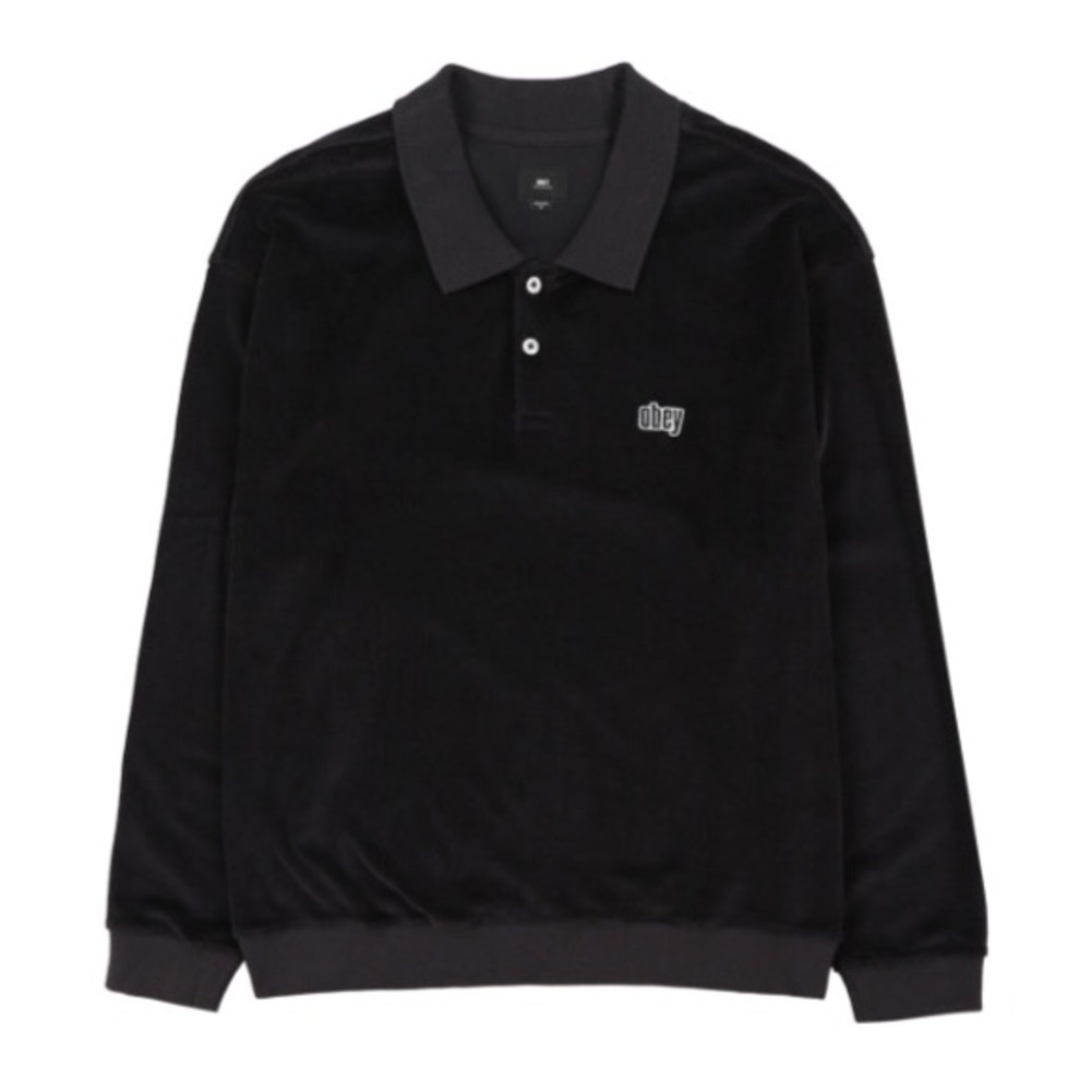 Obey black polo